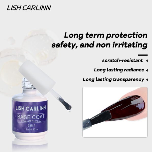 Nail Polish-Top Coat and Base Coat - Image 14