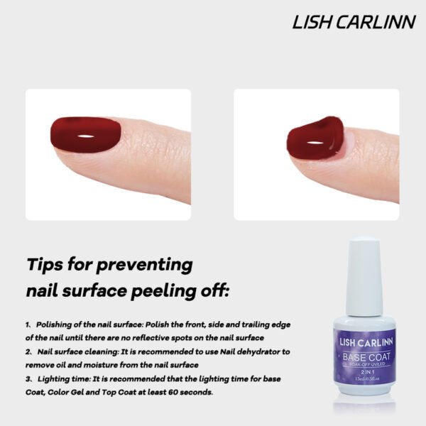 Nail Polish-Top Coat and Base Coat - Image 12