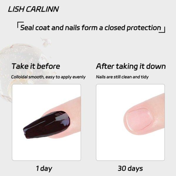 Nail Polish-Top Coat and Base Coat - Image 7