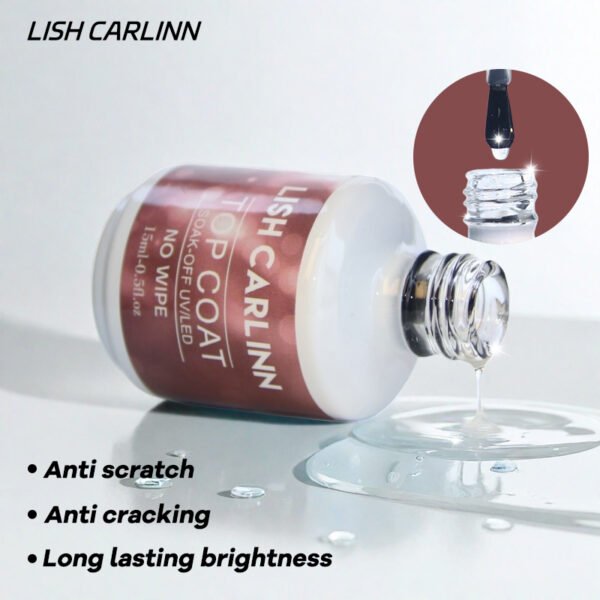 Nail Polish-Top Coat and Base Coat - Image 5